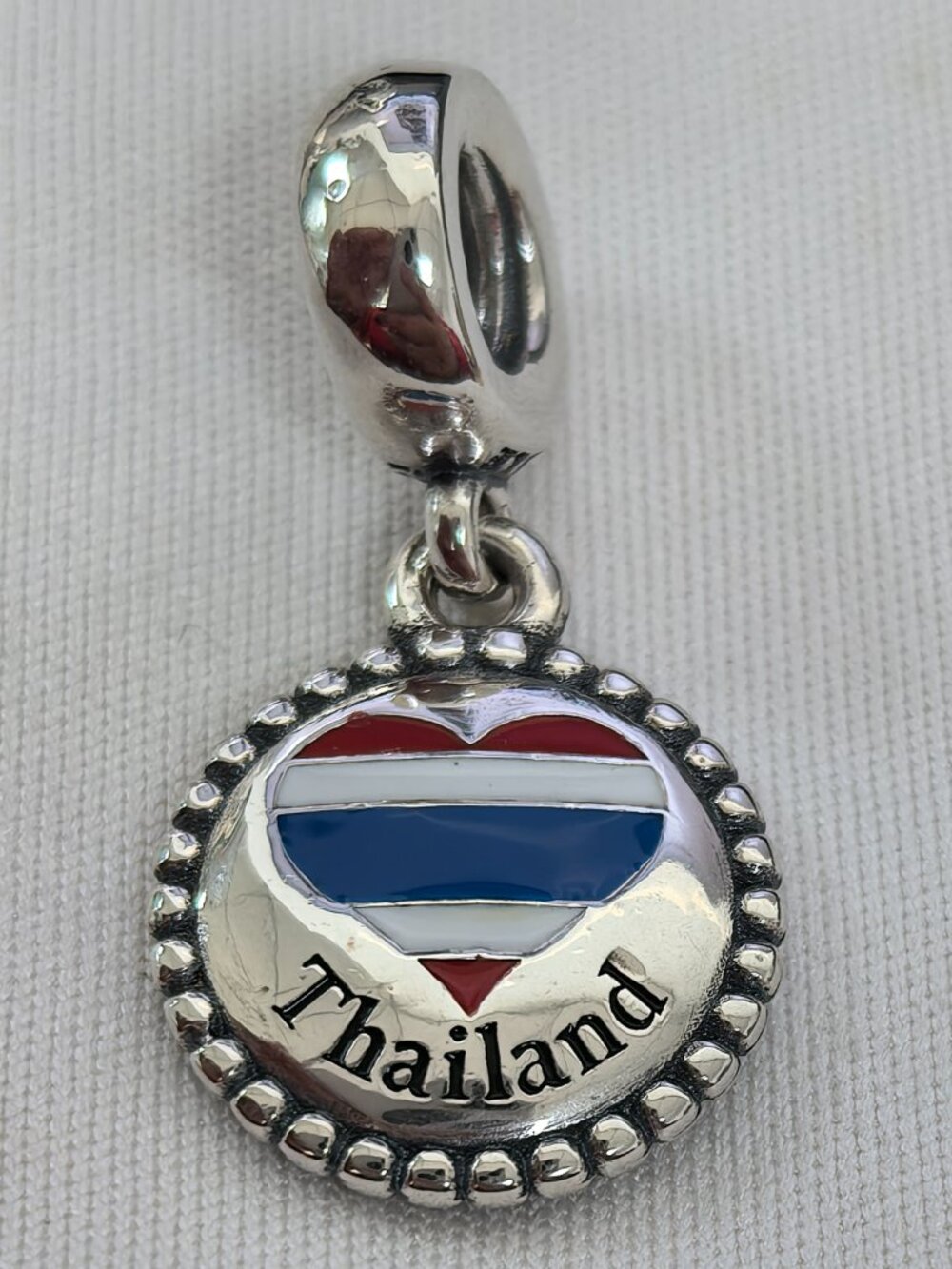 Pandora Thailand Exclusive Dangle Charm Pendant, S925 Silver Jewelry